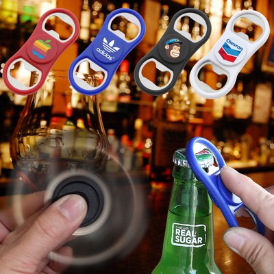 Extend A Fun Fidget Spinner Bottle Opener (Blue)